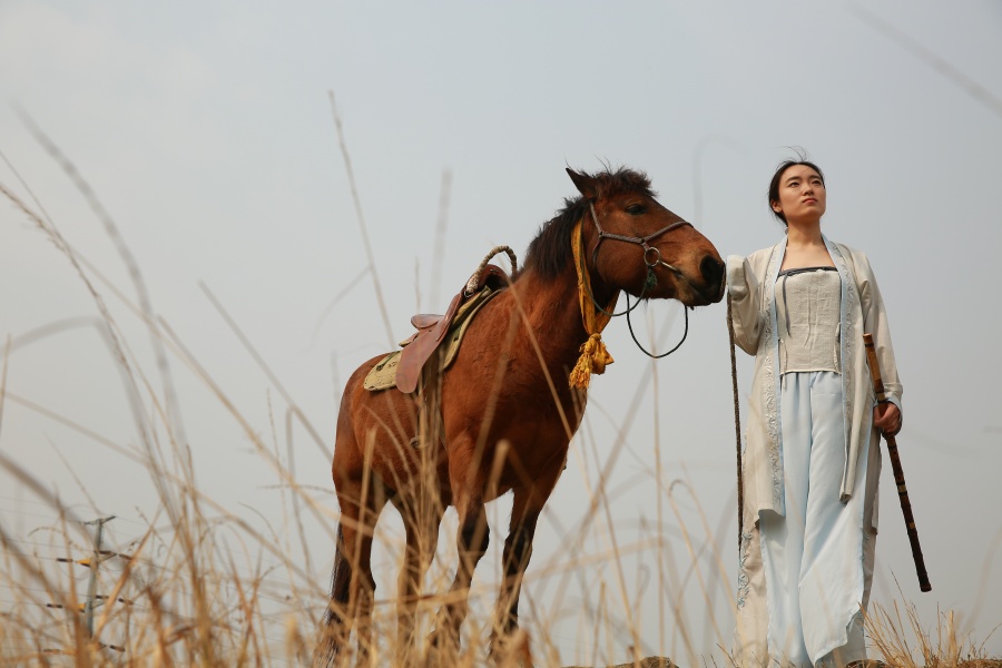 古道.西风.瘦马,|人像|摄影|两杯茶 - 原创设计作