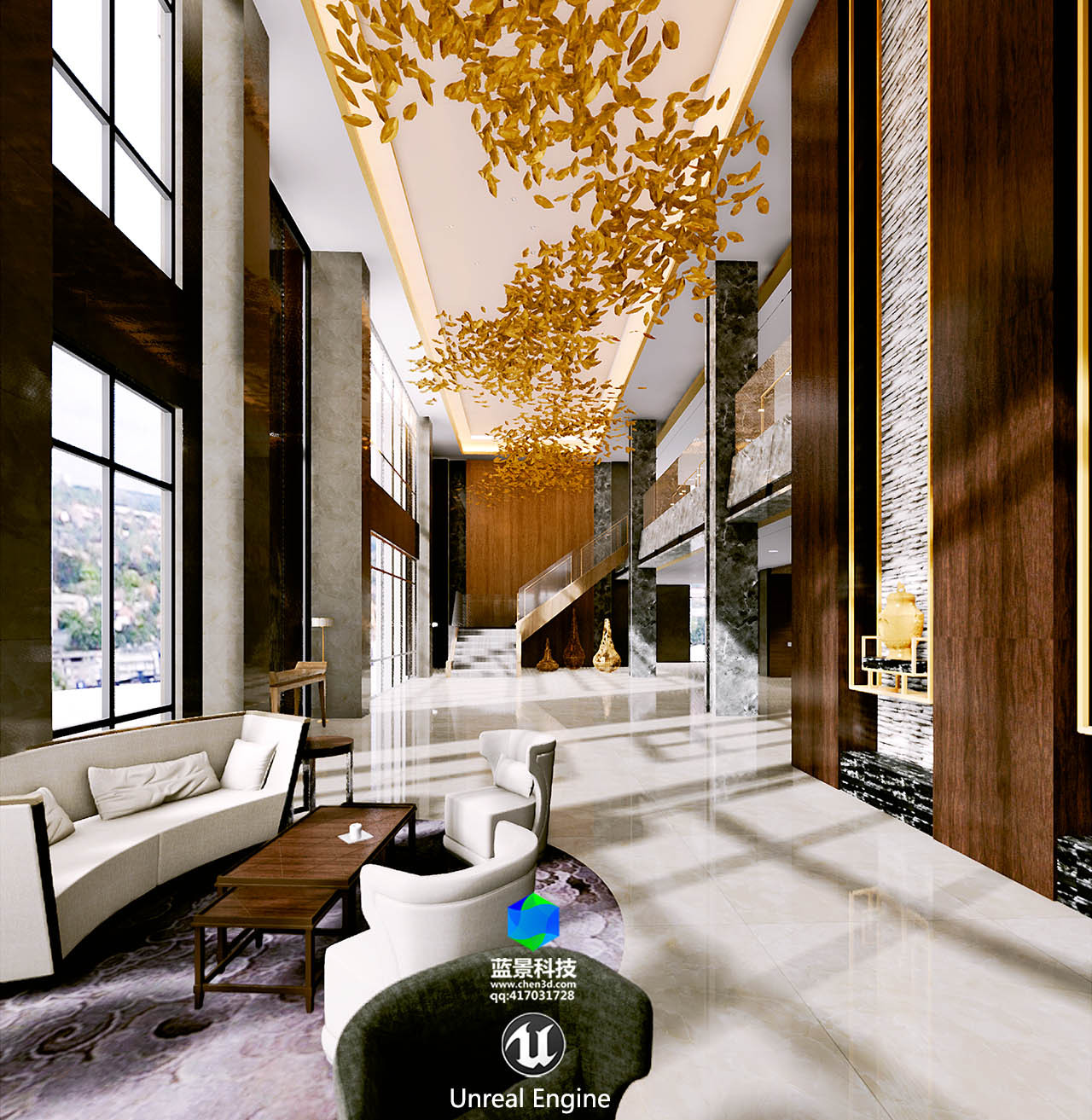 室内虚拟现实 ue4制作 vr|空间|家装设计|蓝景科技vr