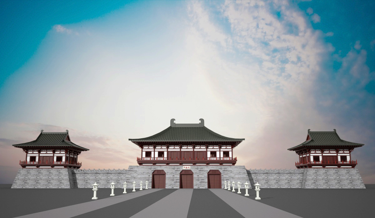 2014年隋唐洛阳城定鼎门遗址作为中国申遗的丝绸之路项目中的一处遗址