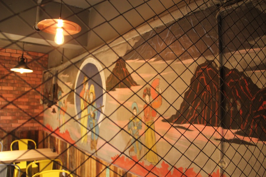 武汉某煲仔饭餐饮空间设计(实拍)|室内设计|空间