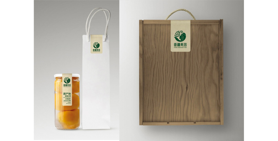 香疆果园品牌形象解决方案 标志设计、品牌规