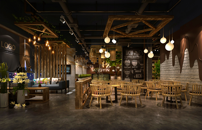 邛崃网咖设计|邛崃网咖装修-咔法天使|室内设计