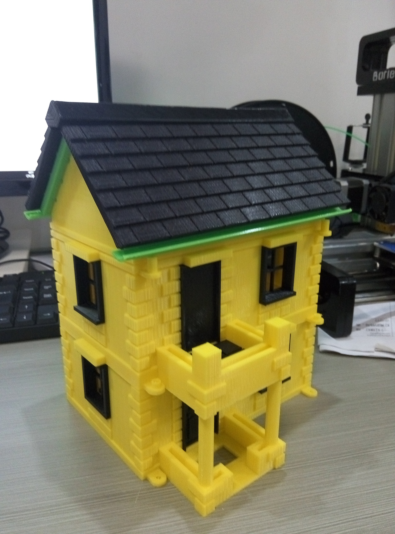3d打印小房子