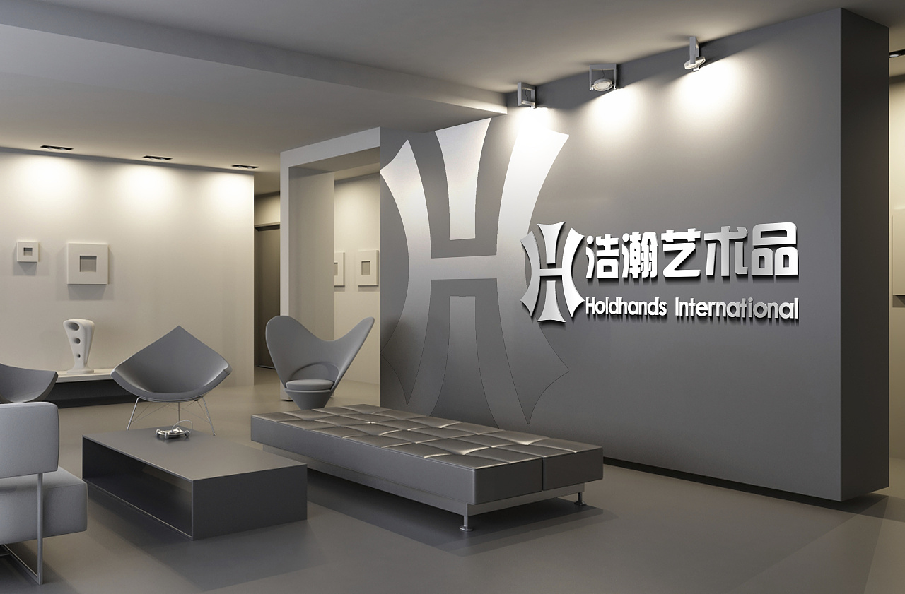 文化墙效果 logo墙
