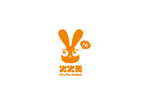 火火兔-LOGO设计|标志|平面|郭沅丰 - 原创设计