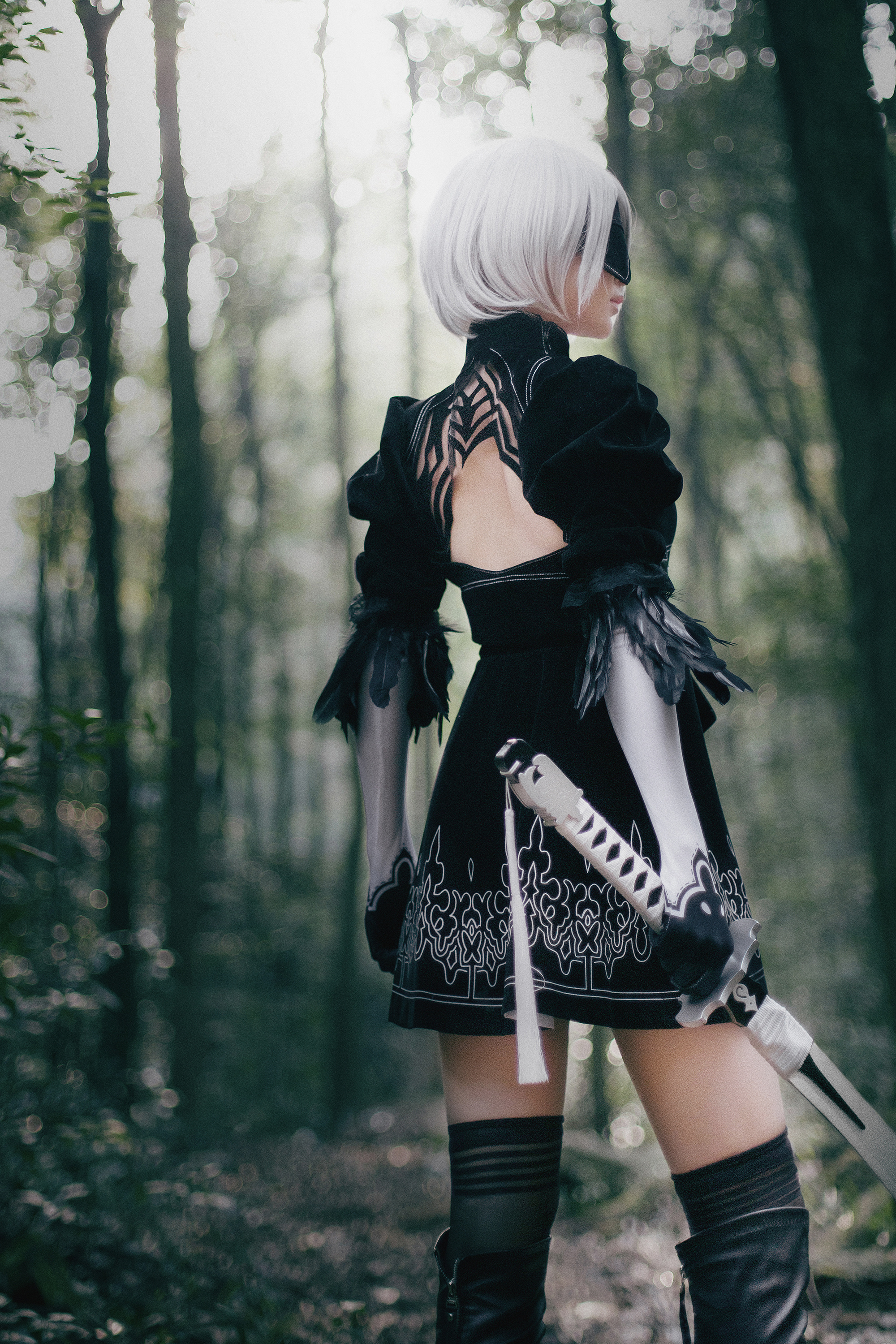 尼尔机械纪元cos拍摄