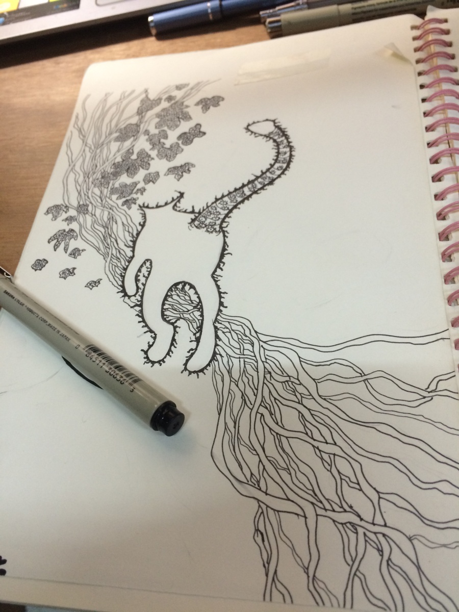 2013年画的怪物|绘画习作|插画|猫有毒 - 原创设