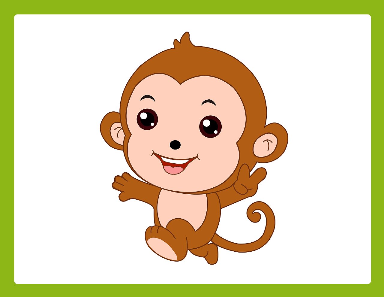 2016 猴子形象 卡通形象   