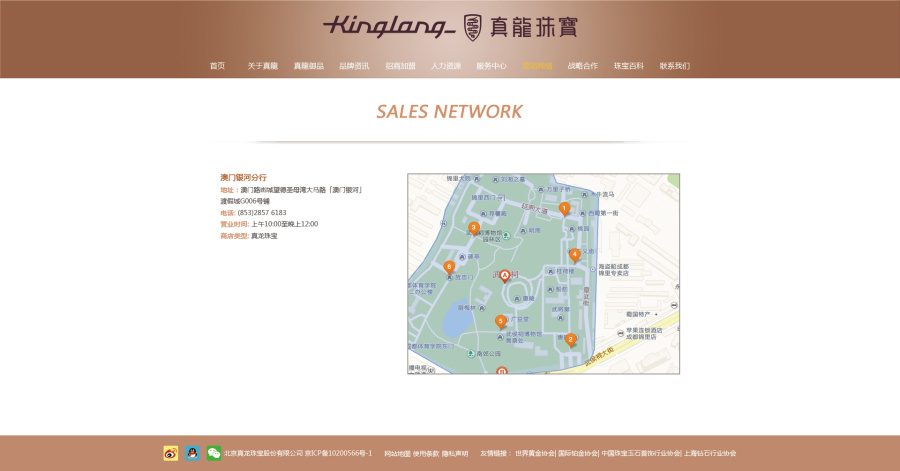 真龙珠宝web前端页面设计|企业官网|网页|照耀