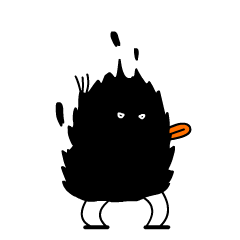 微信表情第一弹-好黑鸭