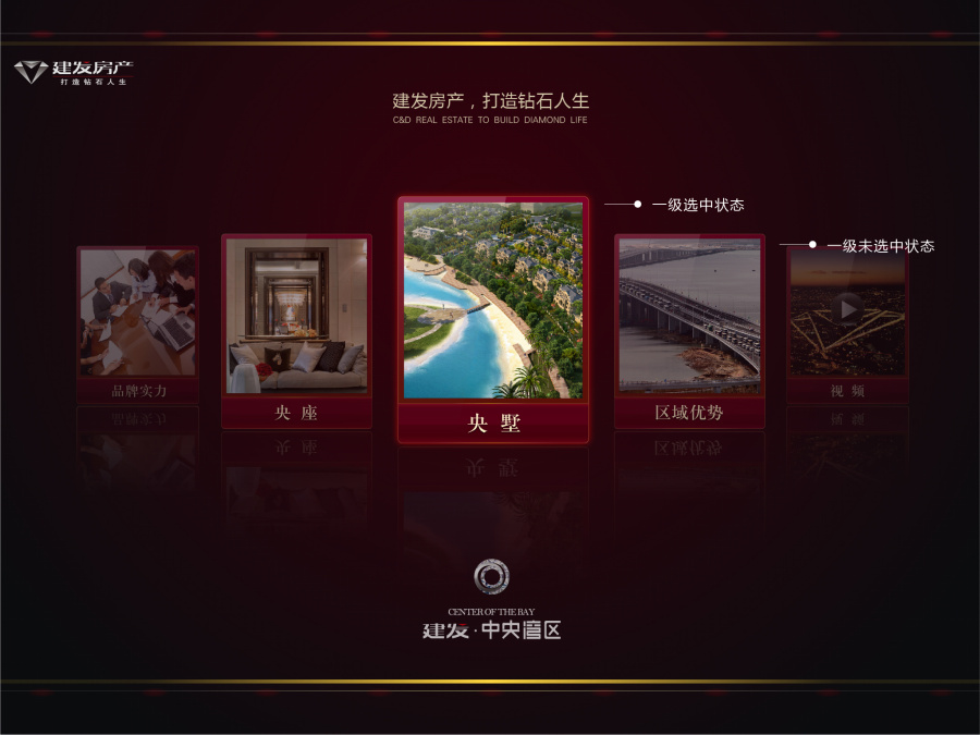 房地产IPAD营销界面|电脑软件界面\/皮肤|UI|尚水