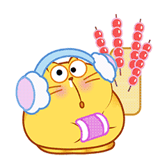 开心猫过大年微信表情~|动漫|网络表情|李纬一 - 原创