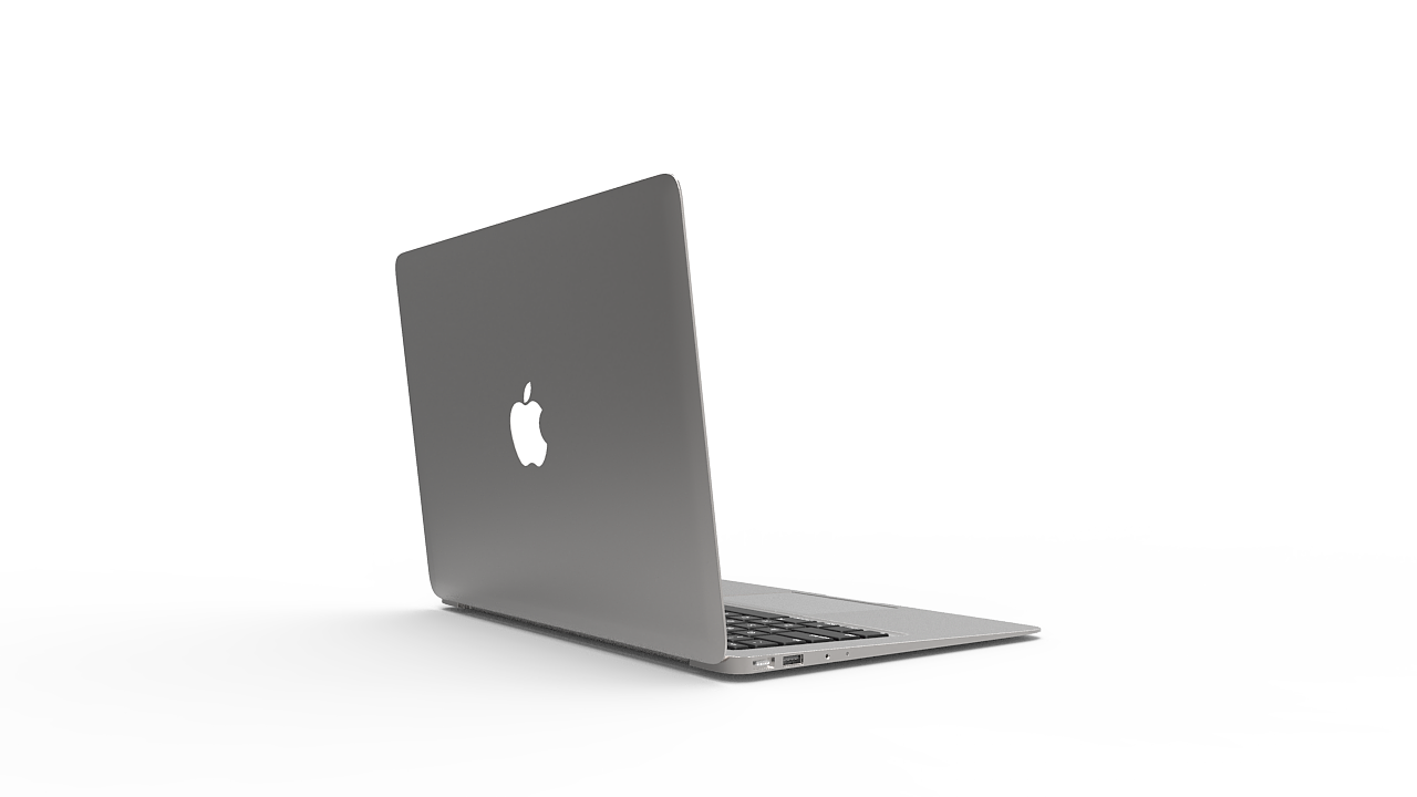 苹果笔记本渲染