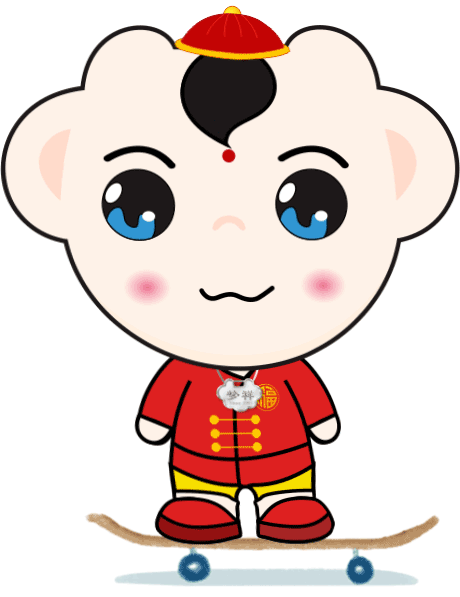 梦祥吉祥物卡通gif