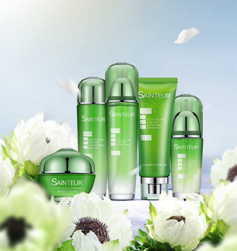 【雪莲姿美】补水五件套详情图|电子商务\/商城