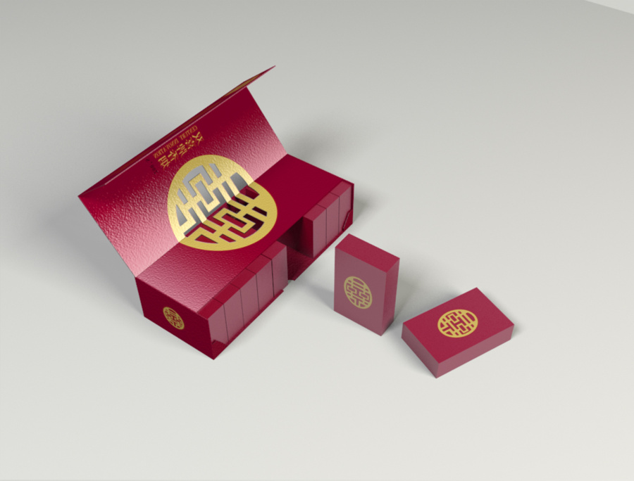 香烟礼盒|包装|平面|风聆紫 - 原创设计作品 - 站