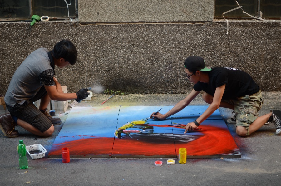 大圣归来 . 观后感|墙绘\/立体画|其他|ansr - 原创