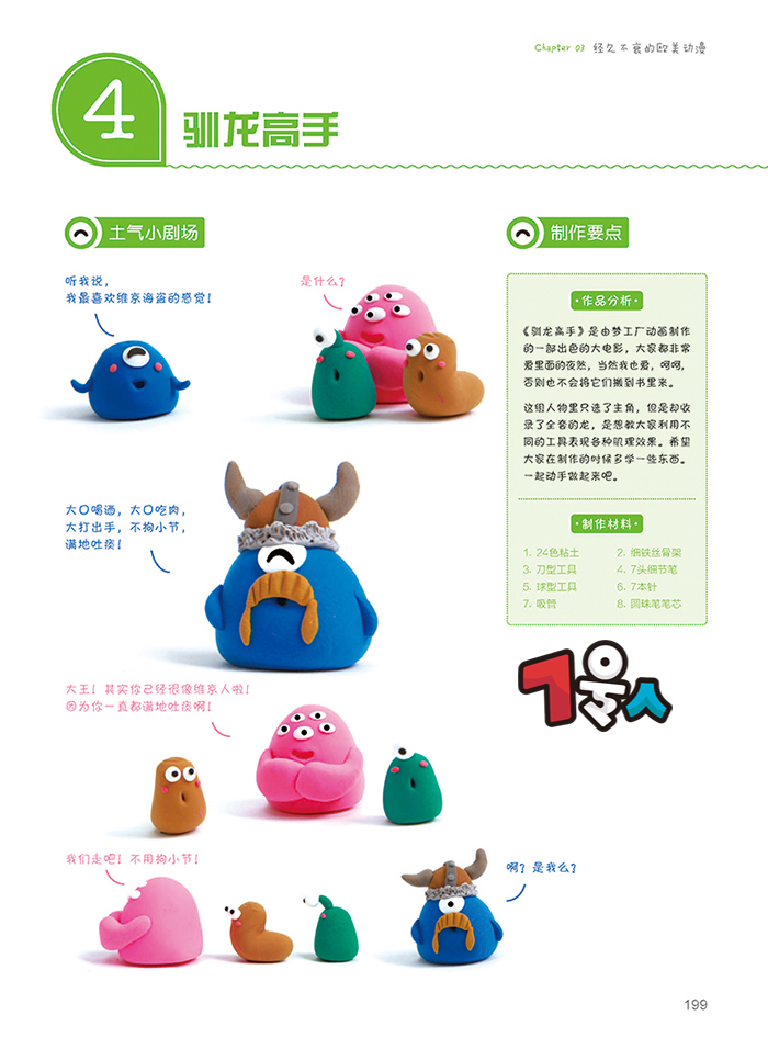 7号人私房粘土手作秘笈 悄悄传亲15年功力 哈