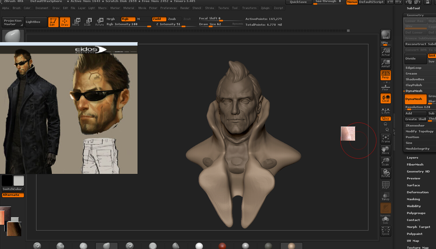 速写人头简单图片展示