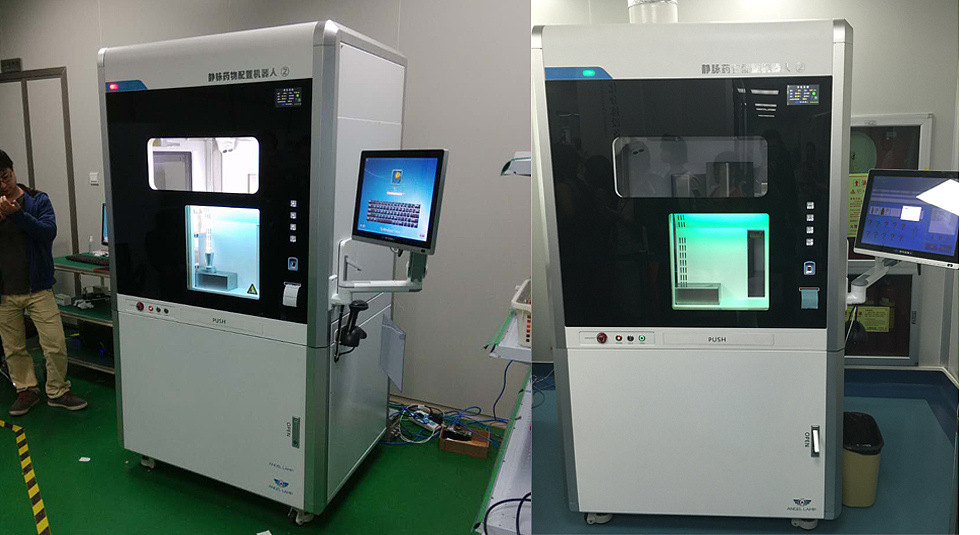 医疗静脉自动配药机器人,实验室设备外形外观工业设计