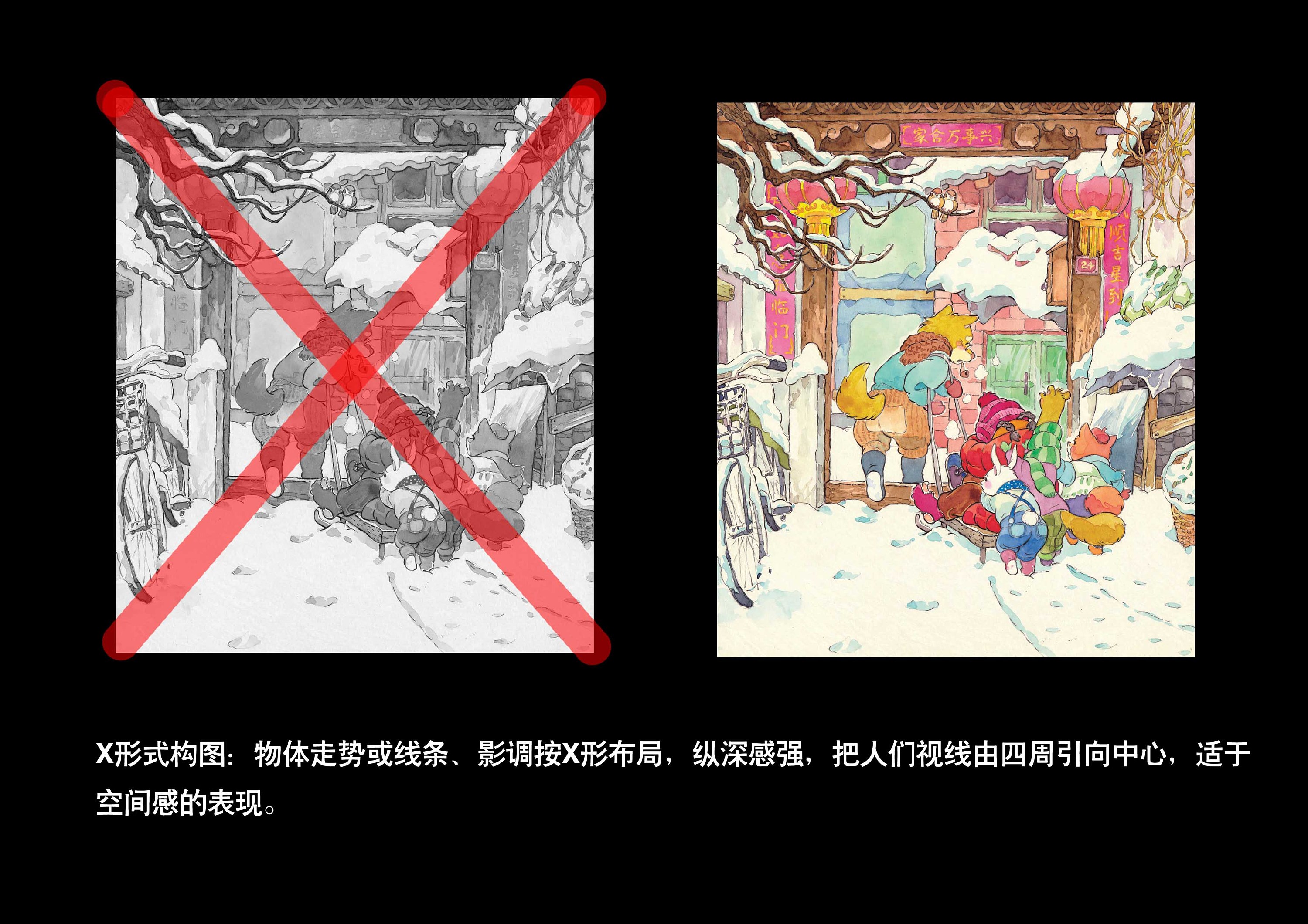 构图的秘密(中)|插画|商业插画|景绍宗 - 原创作品