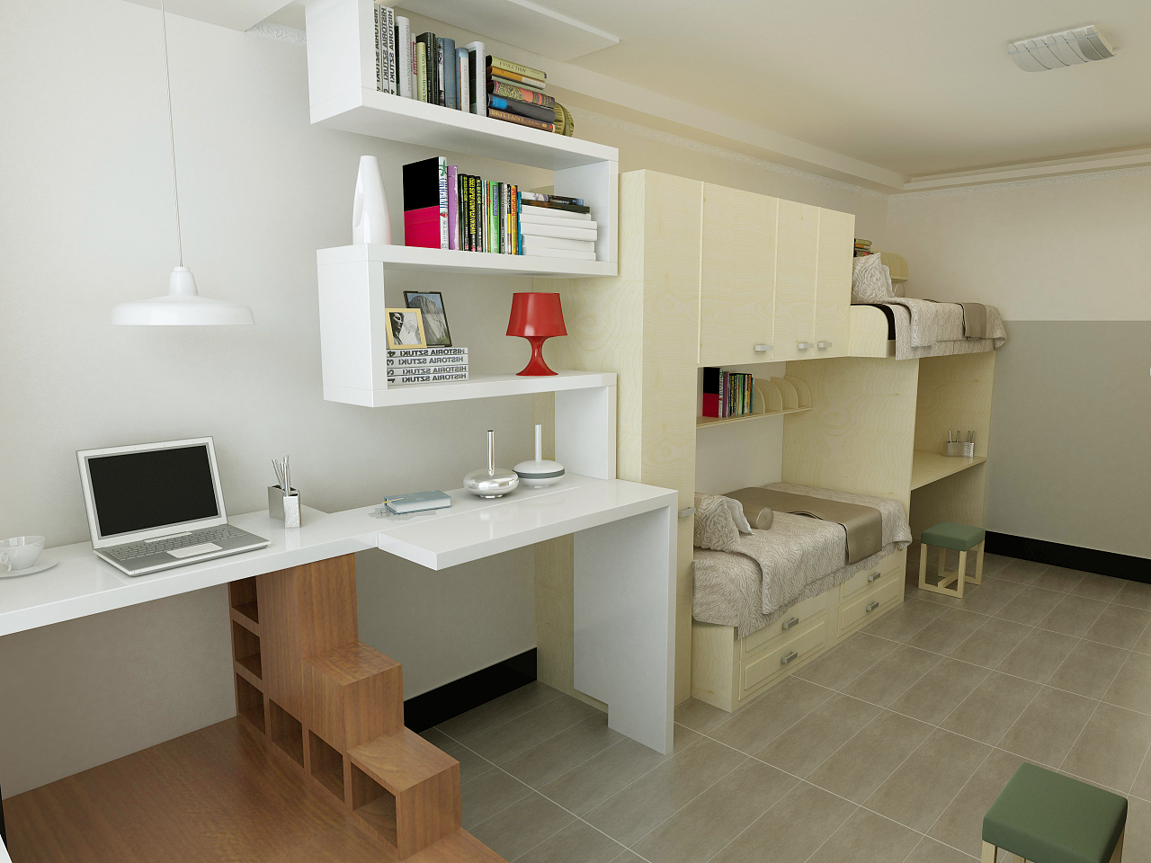 现代、北欧小清新卧室-软装搭配设计师-土豆 - 设计头条 - 每平每屋·设计家