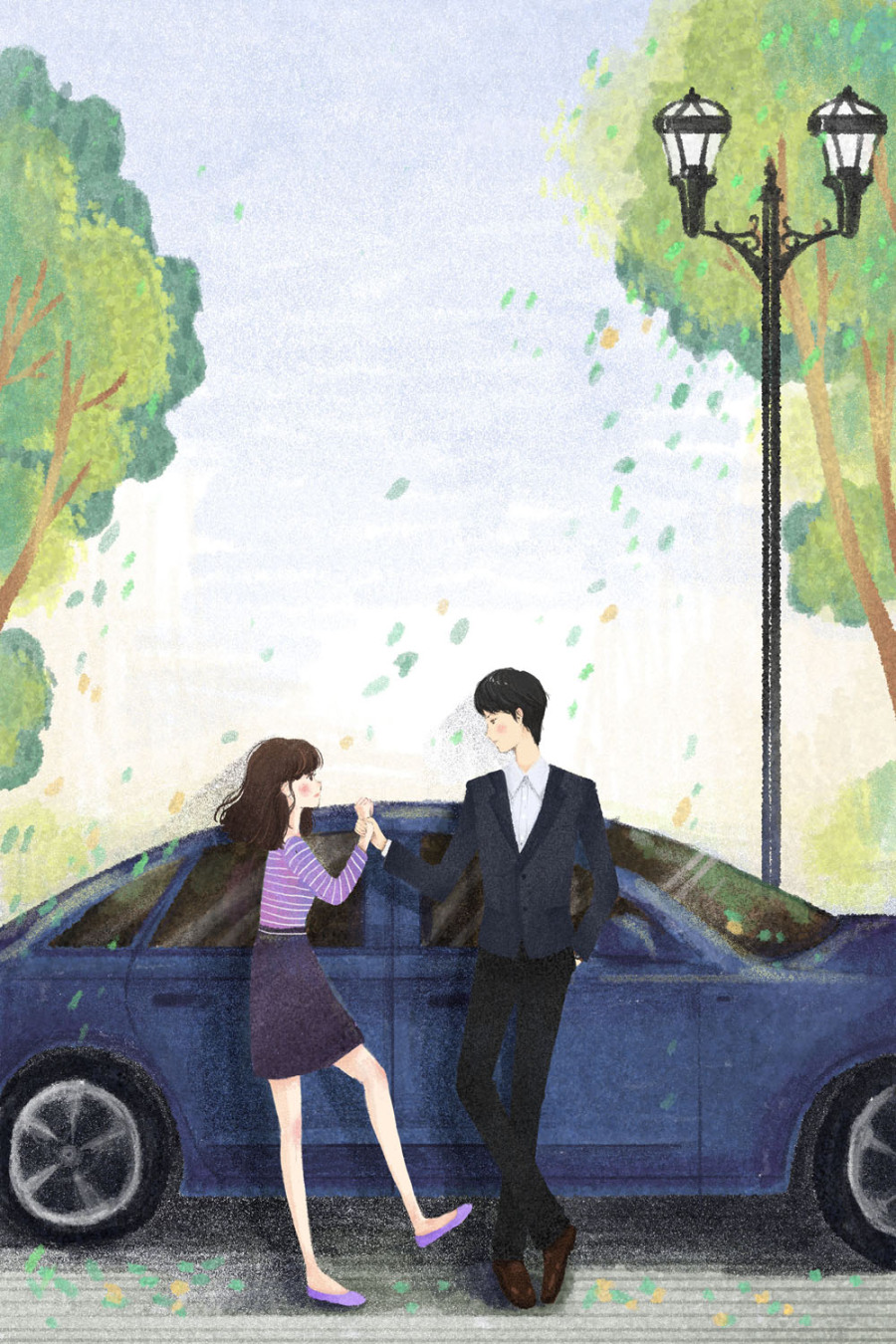 青春文学《青春制暖》插图|商业插画|插画|kian