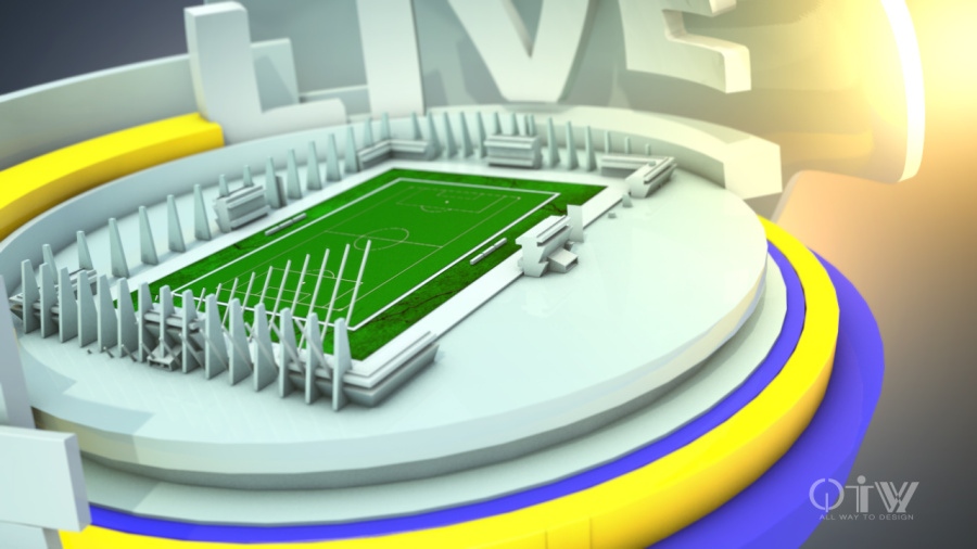 体育足球栏目片头包装制作|原创短片|影视|小鱼