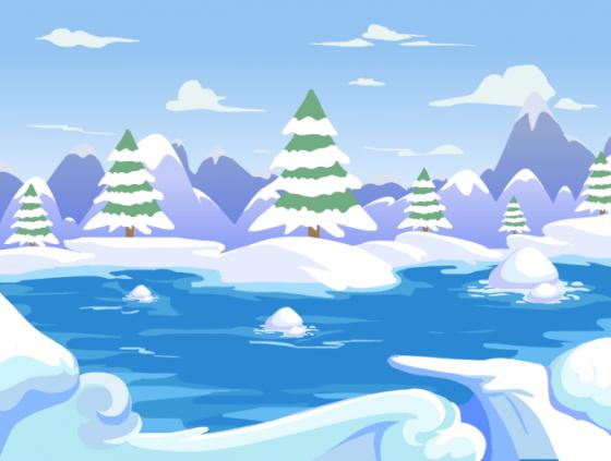 & mrs. cutie pie场景——雪景