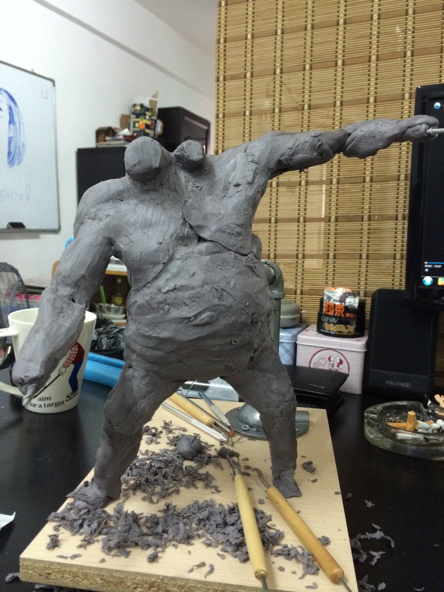 食人魔法师-第一次尝试做手办!|手办\/原型|手工