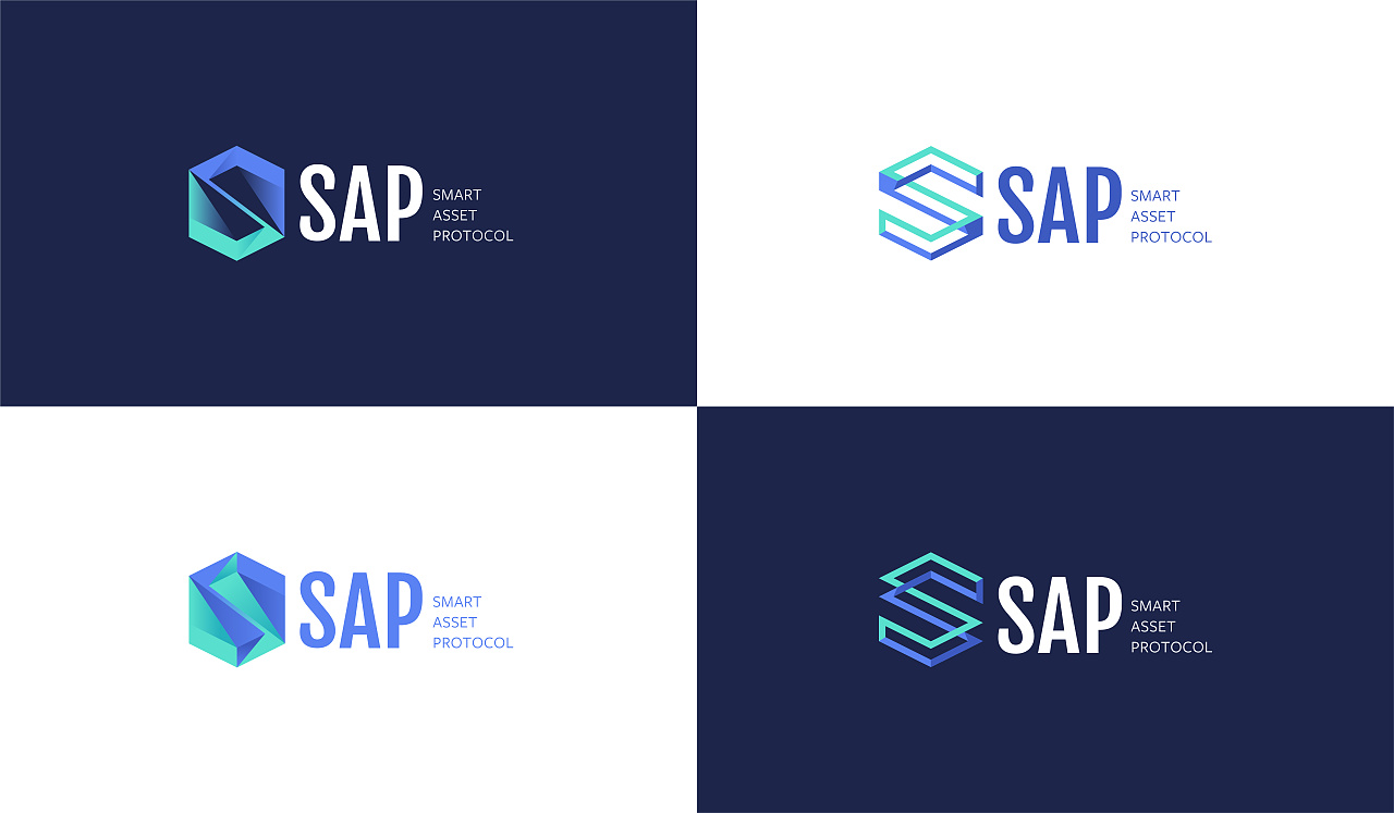 sap logo设计提案 —— 蜂巢.链接.区块.