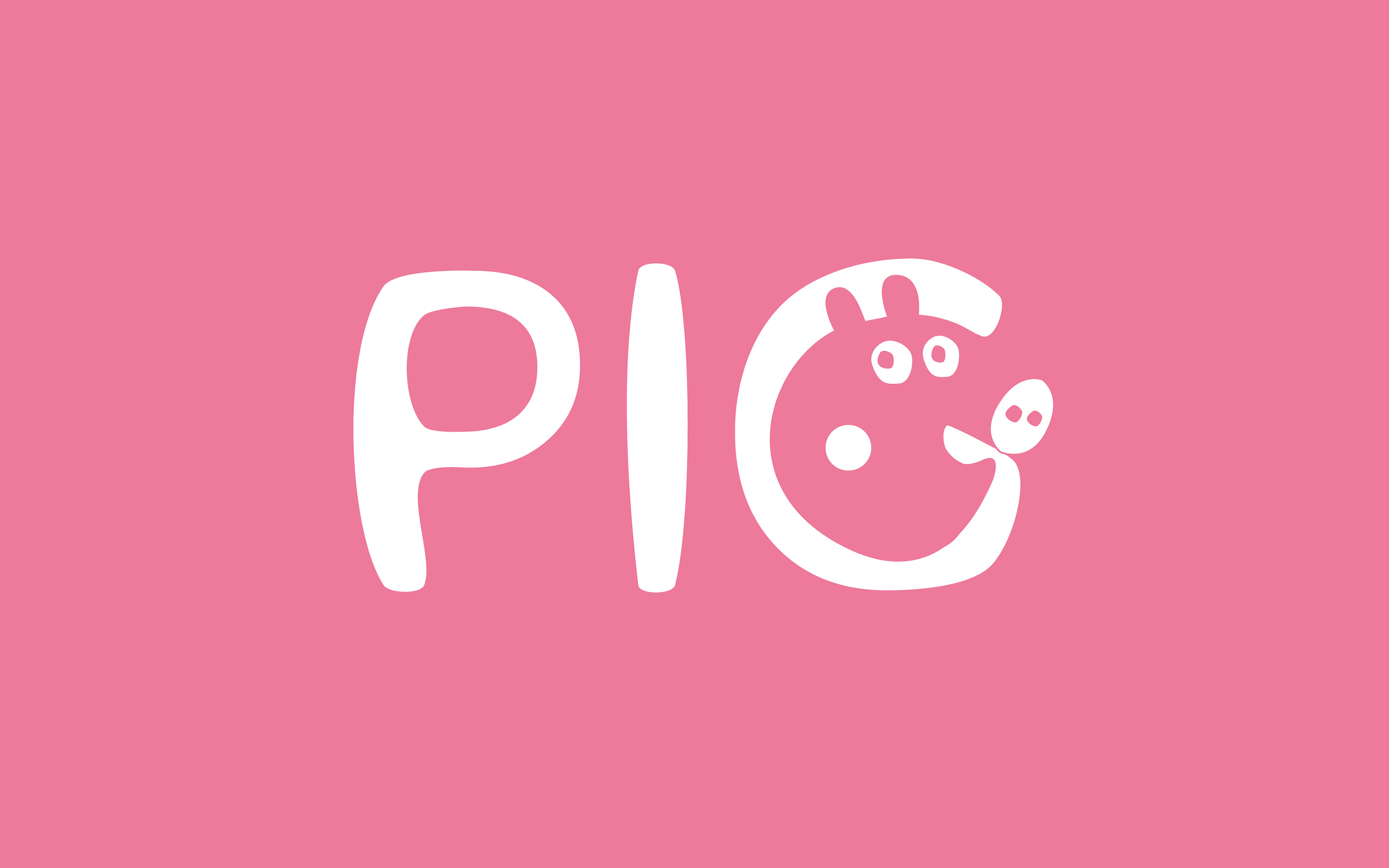 字体设计之PIG小猪佩奇(正负形)