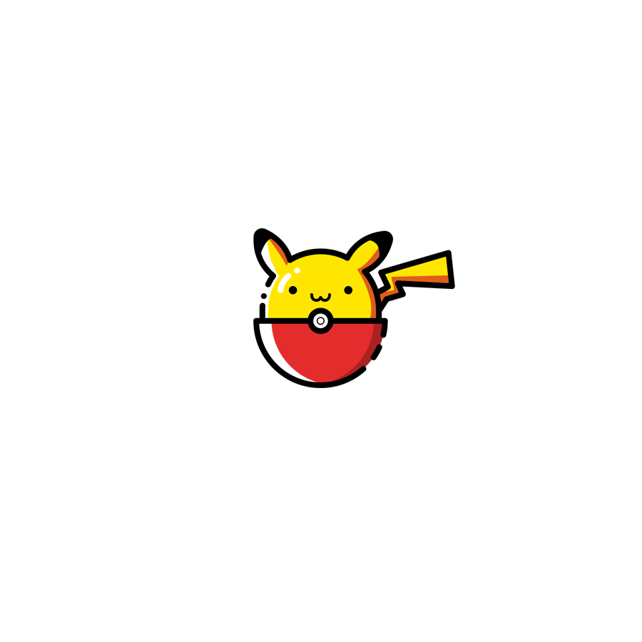 pokemon精灵宝可梦icon绘制