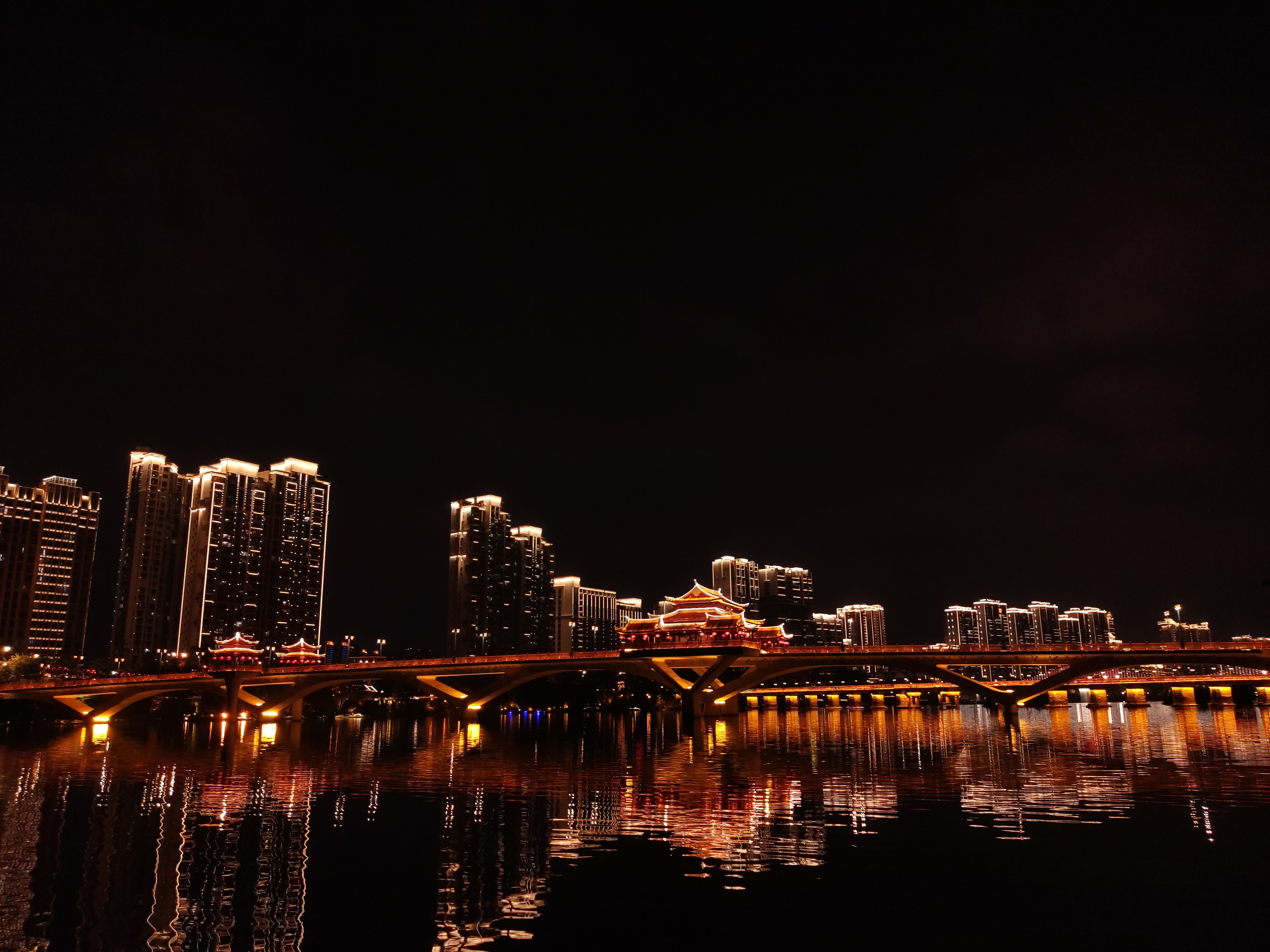 夜景摄影:漳州市