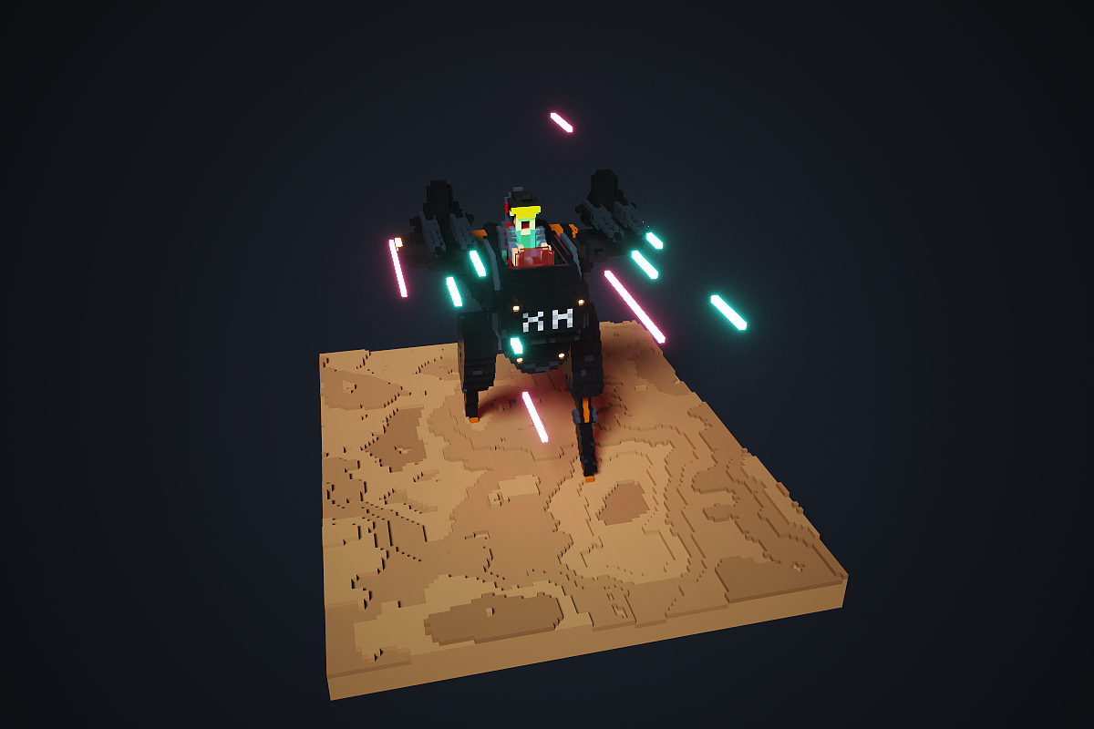 小型单兵机甲-改