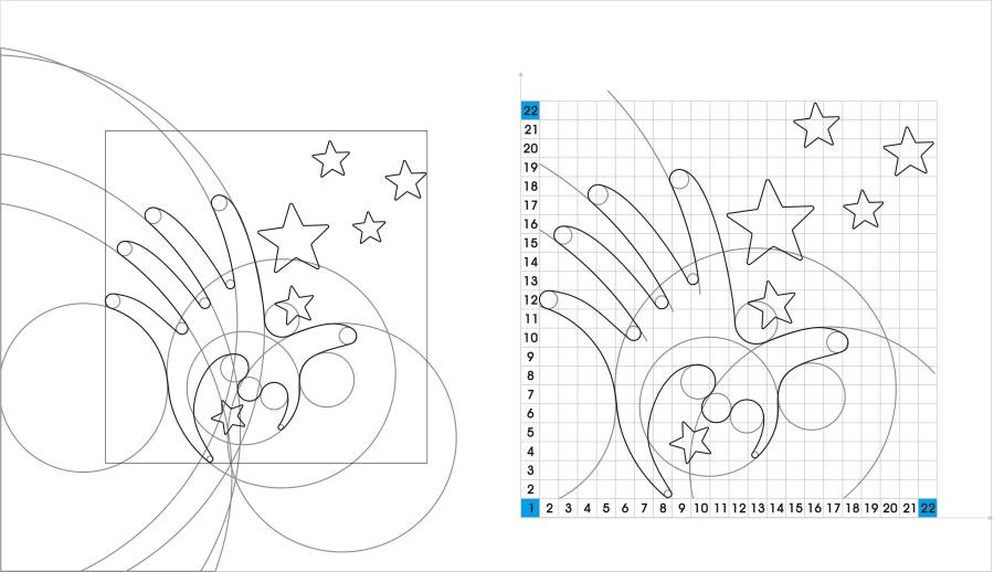 美术培训学校LOGO设计提案|标志|平面|尾巴草