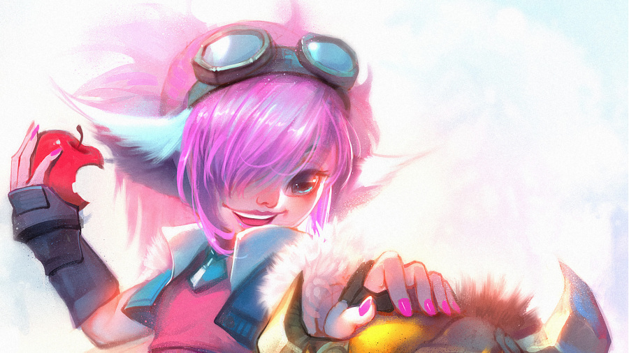 驯龙炮手和她的炮|商业插画|插画|阿牙 - 原创设