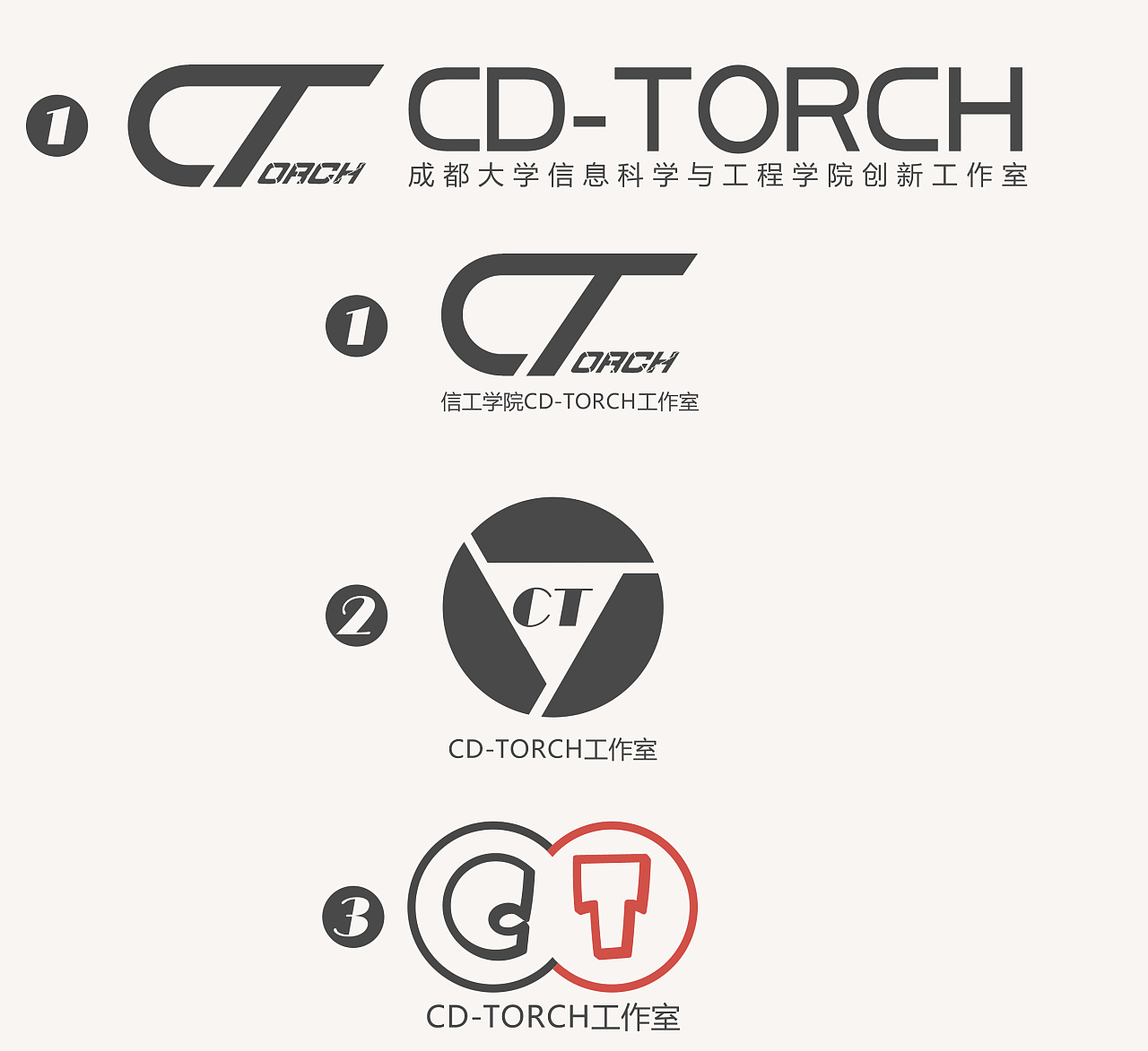 成都大学信息科学与工程学院cd-torch工作室logo设计