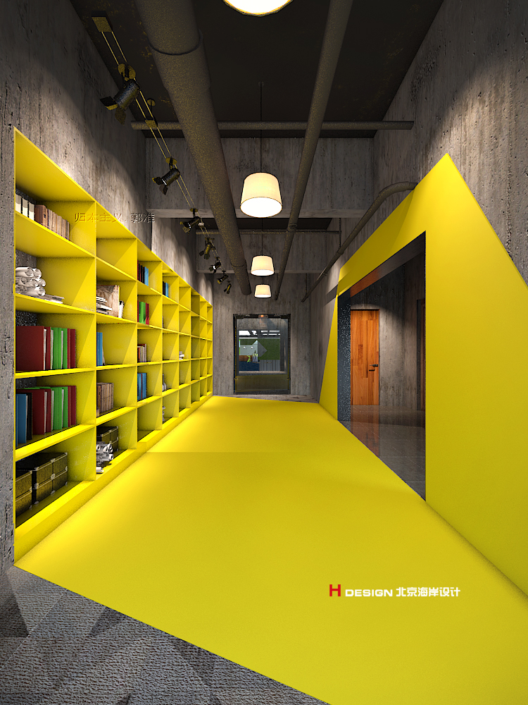 归本主义设计作品--内蒙古呼市信达地产办公室