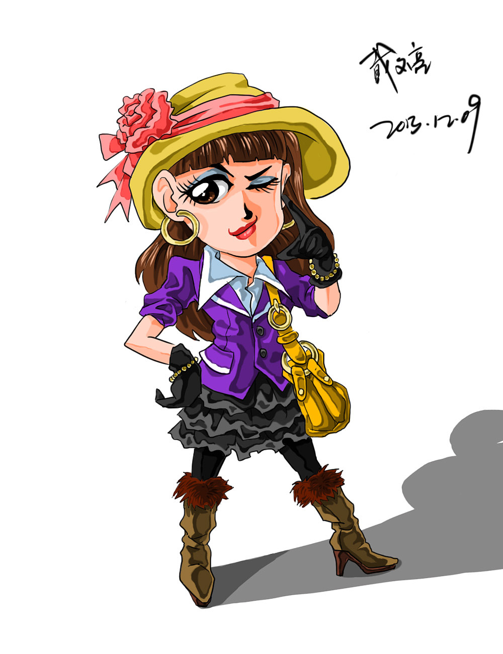 动漫 卡通 漫画 设计 矢量 矢量图 素材 头像 1000_1300 竖版 竖屏