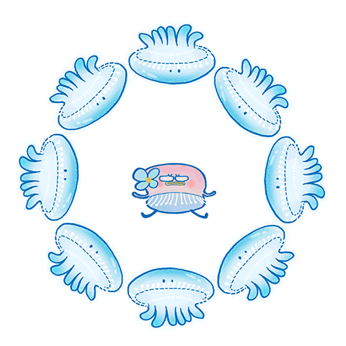 躁动水母|动漫|网络表情|呀哆yaduo - 原创作品 - 站酷 (zcool)