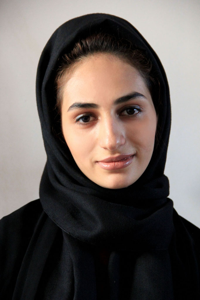 2014/09 伊朗/亚兹德 br>主动要求合影的黑衣美女