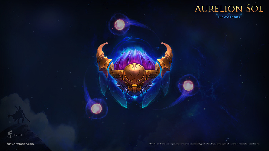 英雄联盟_铸星龙王 主题徽章|游戏UI|UI|_FunX 