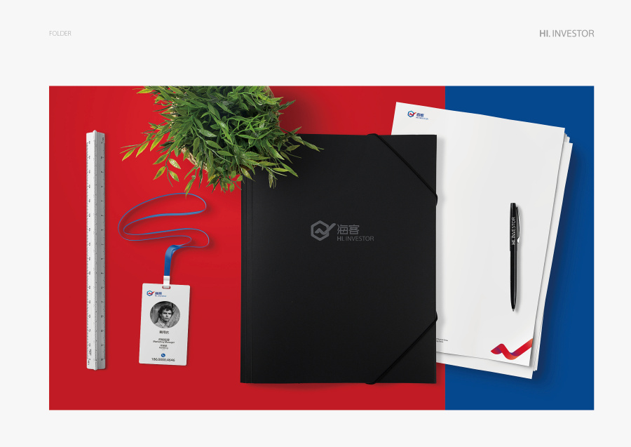 HI. INVESTOR品牌视觉设计\/金融投资类公司品