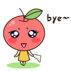 表情gif动图-小苹果