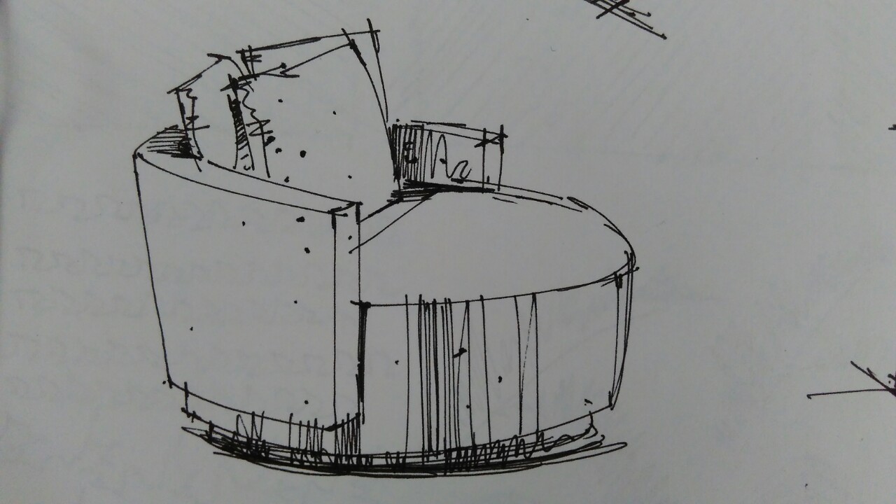 室内手绘线稿单体图片