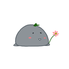 原创表情 | 会行走的石头