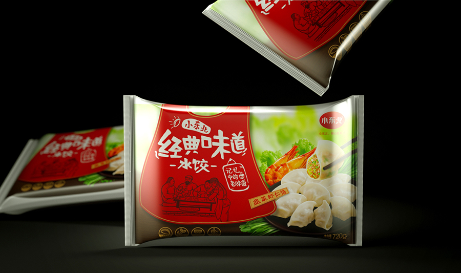 小东北水饺包装设计|包装|平面|Aurea - 原创设计