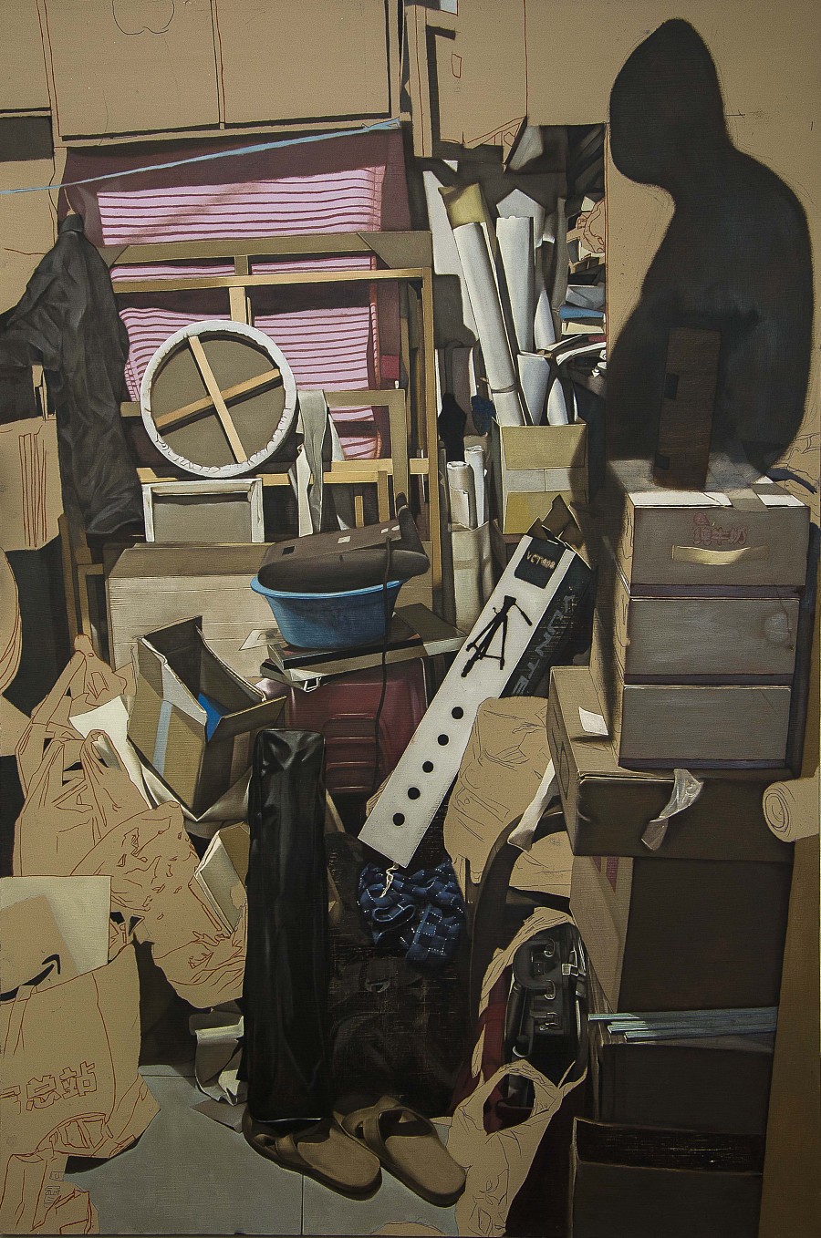 不安的种子|油画|纯艺术|沉默的纳税人 - 原创设