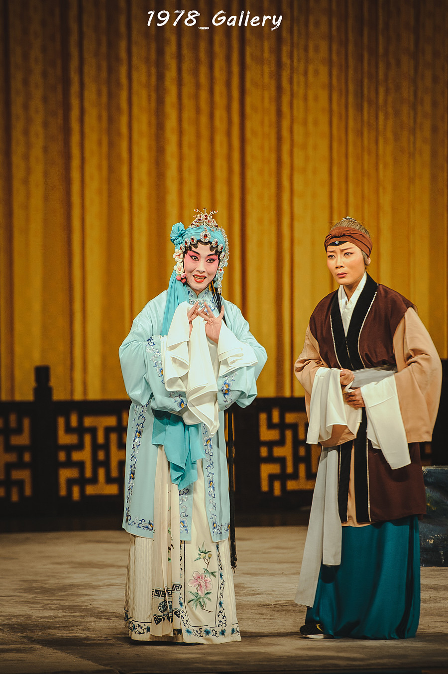 京剧【春秋配】董雪平\/李春|人像|摄影|1978_G